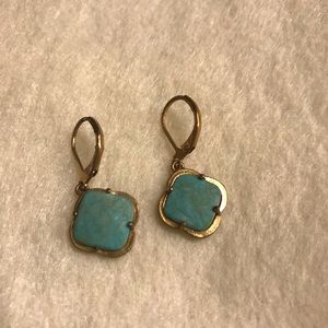 Francesca’s turquoise earrings